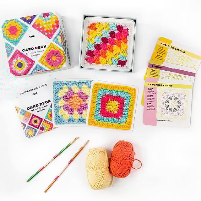 50 Mix & Match Crochet Designs Card Deck