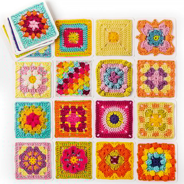 50 Mix & Match Crochet Designs Card Deck