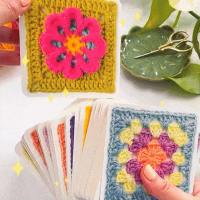50 Mix & Match Crochet Designs Card Deck
